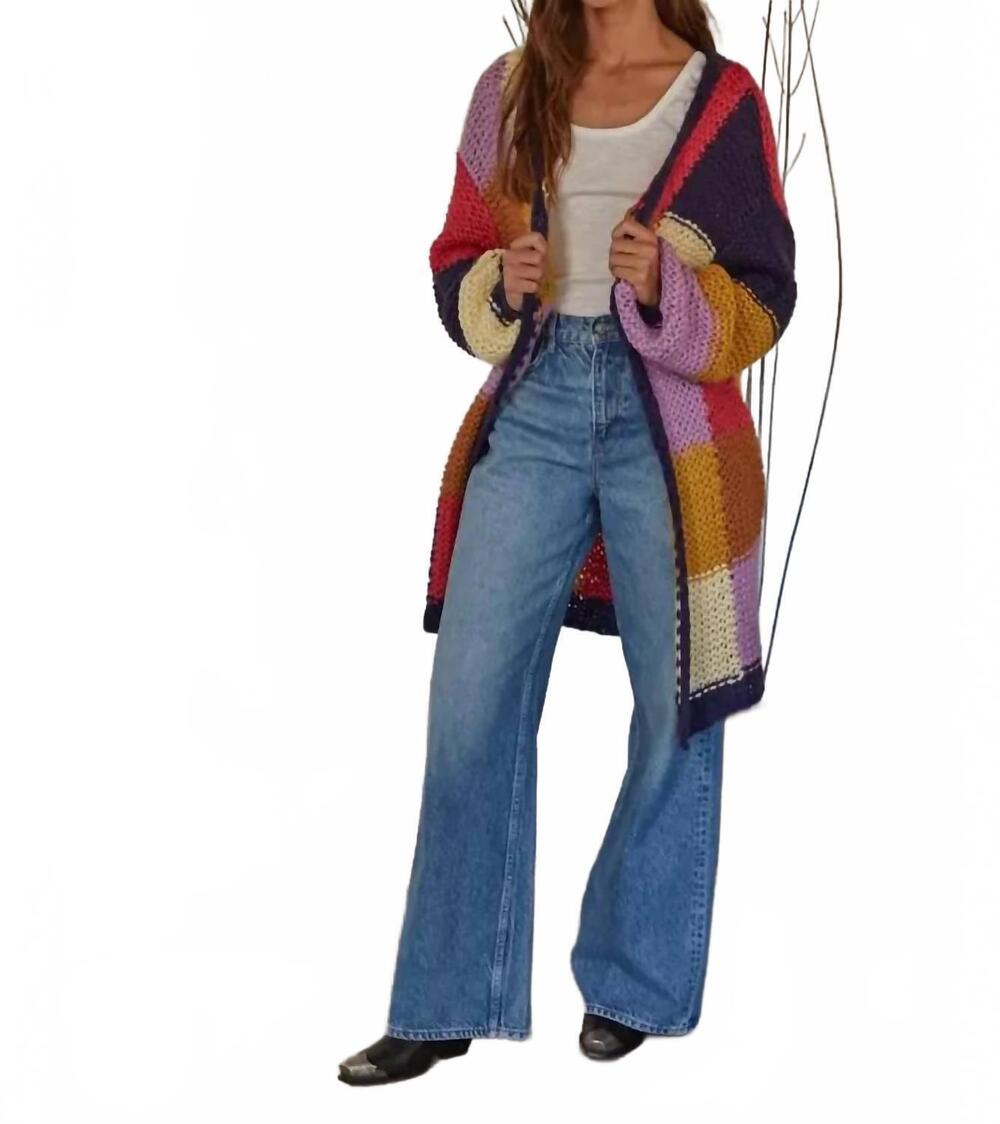 NEW BY TOGETHER april bliss cardigan in multicolor